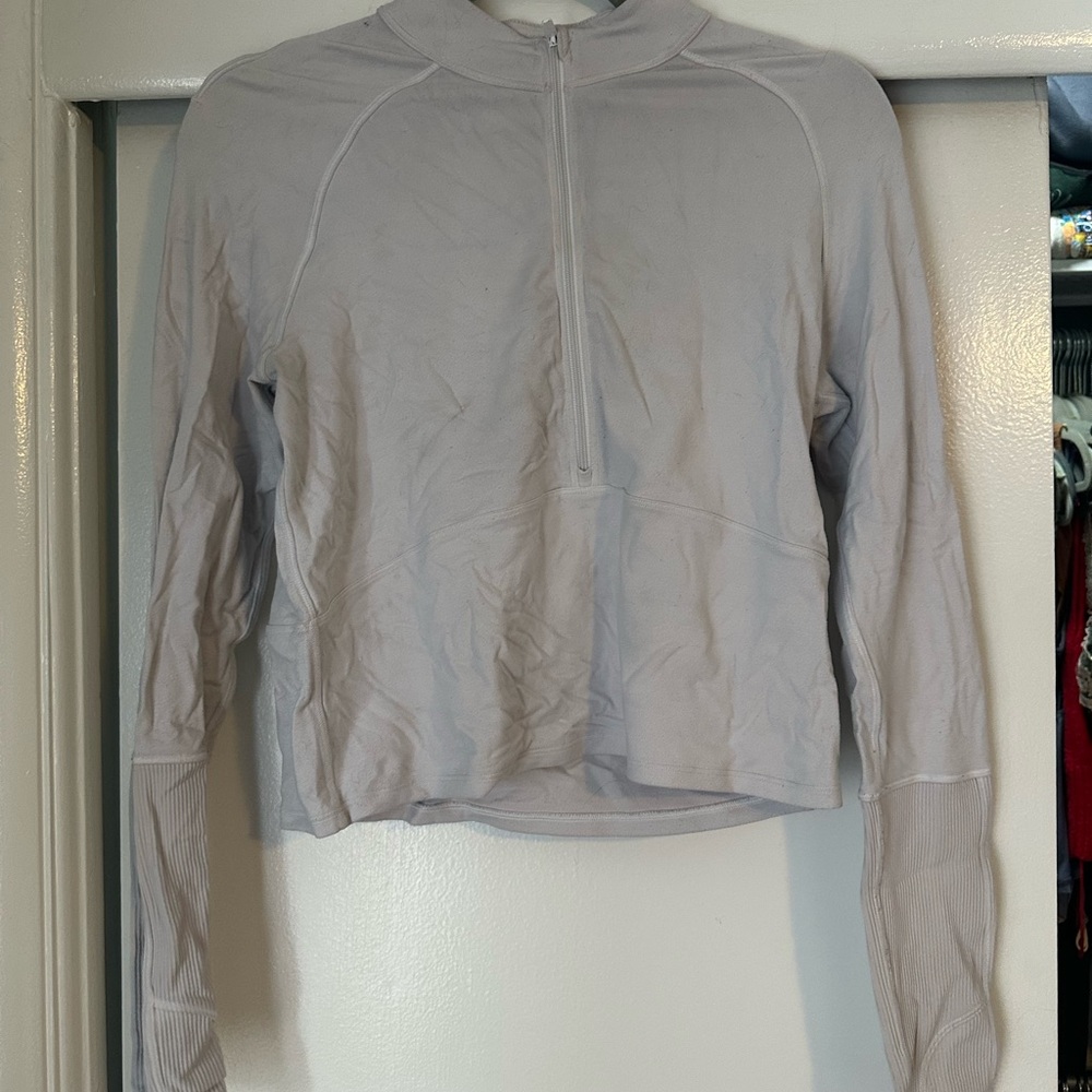 lululemon athletica Gray Long Sleeve Top